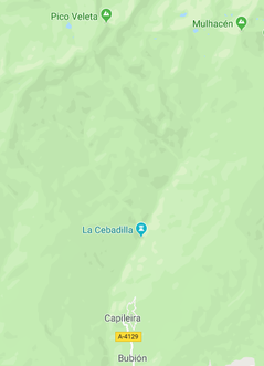 La Cebadilla walk map
